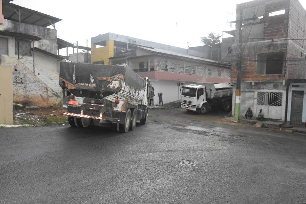 Camacã: O Asfalto na Cidade Alta em fase de conclusão